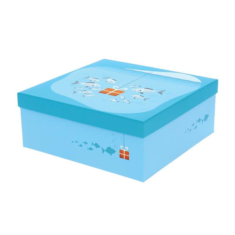 Boite carton  carrée Obleue 25x25 -_0