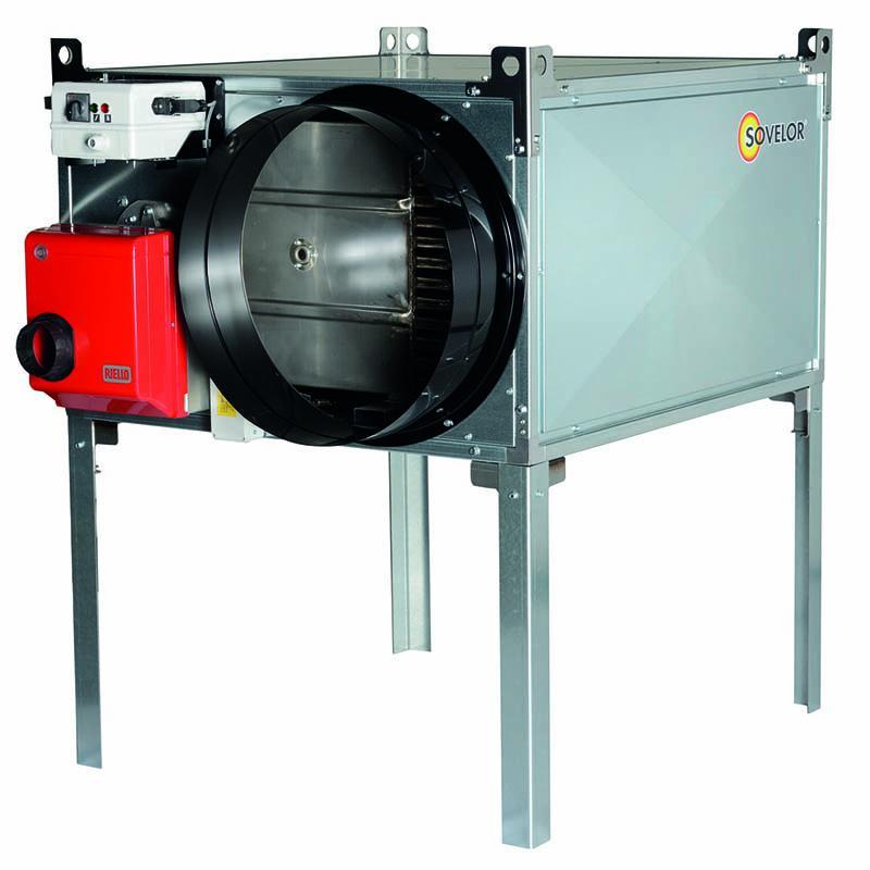 Chauffage sur pieds pour atelier et serre au fioul FARM95 - SOVELOR-DANTHERM - FARM95+ACC740_0