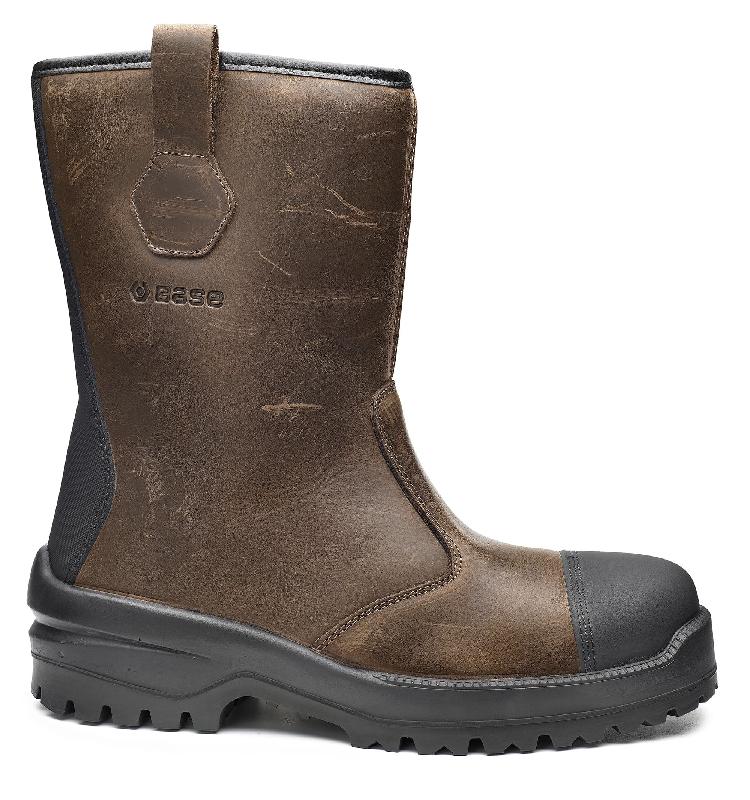 Chaussure de sécurité montante ELK HRO HI CI SRC Platinium - Base Protection - Doublure respirante et semelle Dry’n Air_0