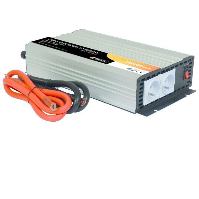Convertisseur 12V DC/230V AC - 3000W DRAKKAR - protection polarité et surcharges - 11575337_0