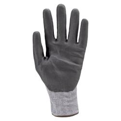 Coverguard - Gants anti-coupures protection maximale en milieu sec coupure F avec renfort pouce tactile EUROCUT P600 (Pack de 10 Gris Taille 7 - gris_0