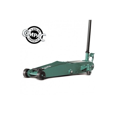 Cric rouleur hydraulique Compac 2 tonnes - professionnel - Réf. 15403 - VL et VUL_0