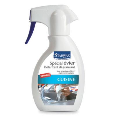 Détartrant dégraissant cuisine spécial éviers Starwax 250 ml_0