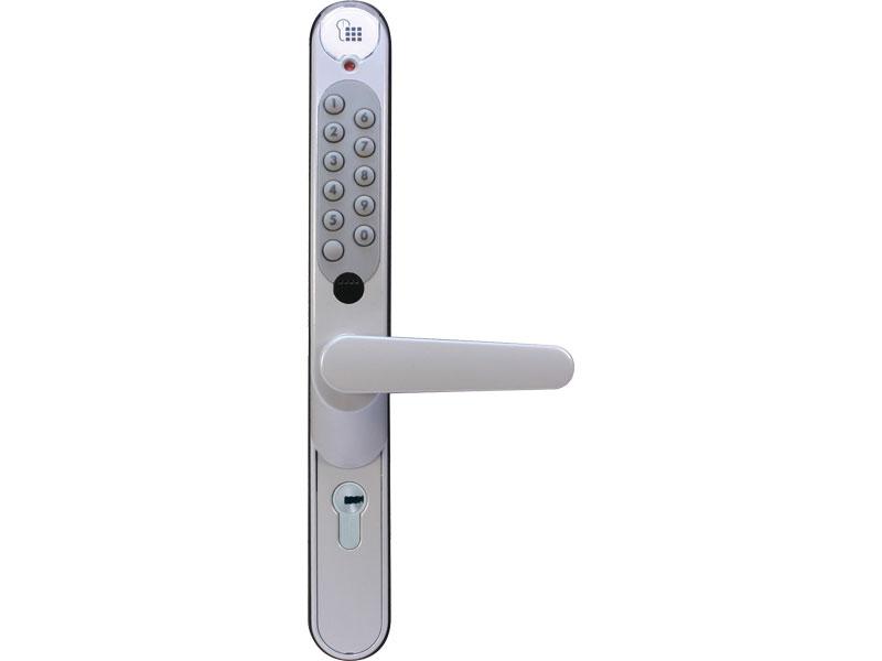 Garniture de serrure électronique autonome - Unitecnic 800 - 100 codes mémorisables et adaptable portes 35 à 60 mm_0
