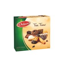 GÂTEAUX ASSORTIMENT DELACRE TEA TIME - BOÎTE 250 G