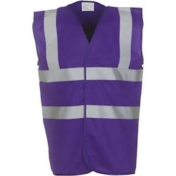 Gilet haute visibilité YOKO violet T.3XL Yoko - XXXL violet polyester 6933883203333_0
