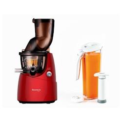 Kuvings Kuving's – Extracteur de jus B9700 + kit de conservation de jus sous vide - Rouge - rouge 3760211390501_0