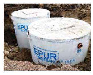 Microstation biofrance® et biofrance® plus - deux cuves en béton fibré 21 eh_1