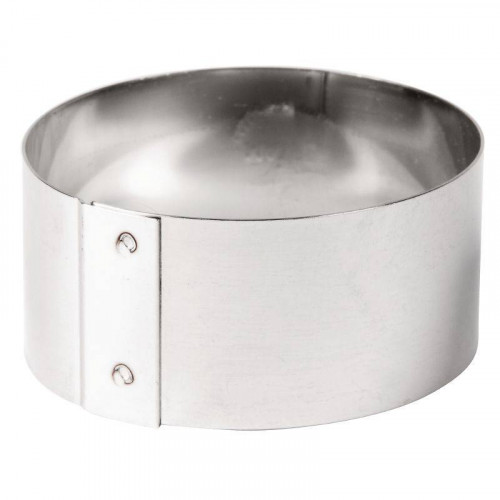 MINI MOULE ROND EN INOX PROFESSIONNEL MATFER - 62 MM DE DIAMÈTRE