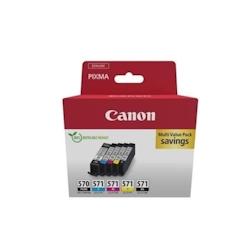 Multipack cartouches d'encre - CANON - PGI-570 Noir + CLI-571 Noir/Cyan/Magenta/Jaune Canon - 3666749593554_0