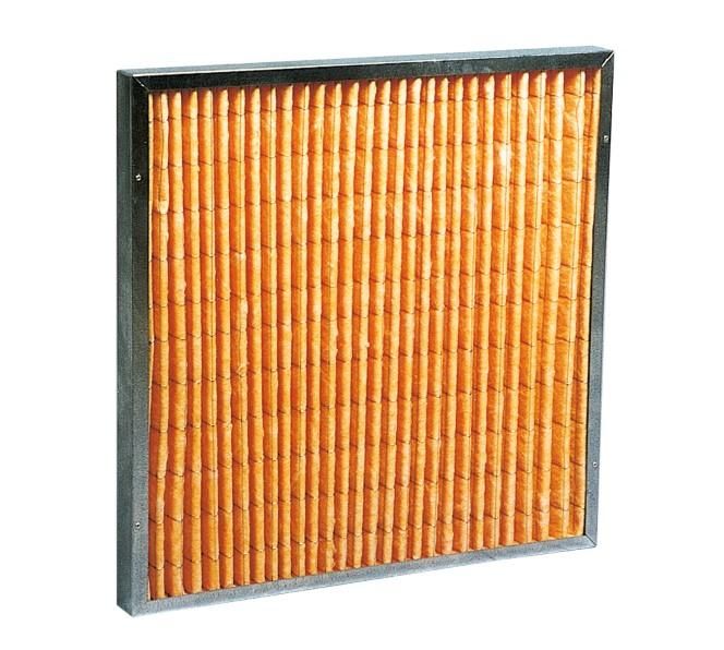 Panneaux filtrants plissés F7 Filtercel Series - Cadre galvanisé - Température max 300°C - Débit jusqu'à 1800m3/h_0