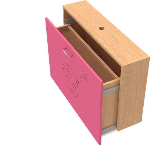 Range dessin mural - Réf. AM.RDM - Compatible formats A4/A3/Demi Raisin - Pour crèches et collectivités_0