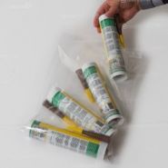 Sachet en plastique - enveloppebulle - ZIP 280x400mm - qualité standard 50µ - transparent et recyclable_0