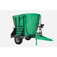 Sndd - Mélangeuse agricole Juscafresa - capacité 7m3 - système vertical avec vis sans fin_0