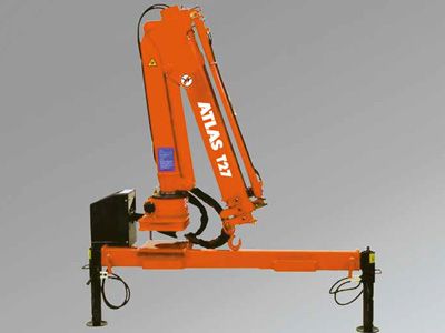 Grue auxiliaire Atlas T27 - modèle performant et robuste_0