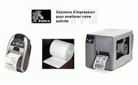 ZEBRA DIRECT REMOVE 2100 - ÉTIQUETTES ADHÉSIVES ENLEVABLES - 2580 ÉTIQUETTE(S) (800261-107)