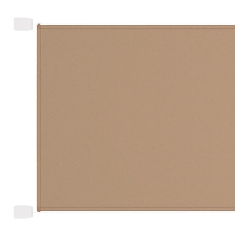 AUVENT VERTICAL 140 X 360 CM TISSU OXFORD TAUPE 02_0007627_0