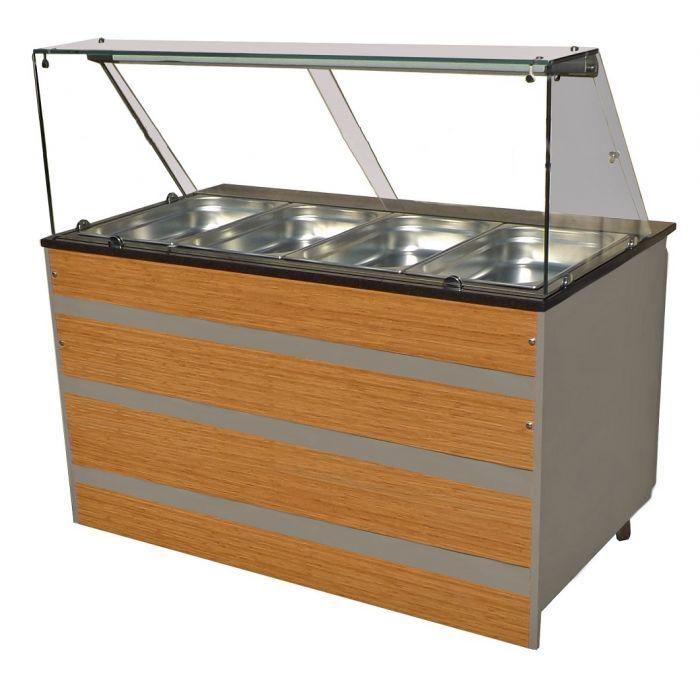 Buffet chaud GN 4/1 - COMBISTEEL 7077.0120 - Température +30/+90°C, 4x GN 1/1_0