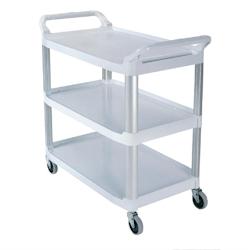 Chariot utilitaire X tra blanc      Polypropylène  RUBBERMAID - blanc F681_0