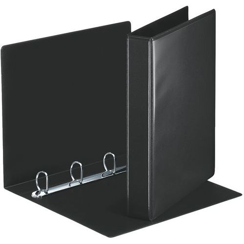 CLASSEUR 4 ANN. PERSONNALISABLE ESSENTIALS 30 MM A4 PP NOIR - LEITZ