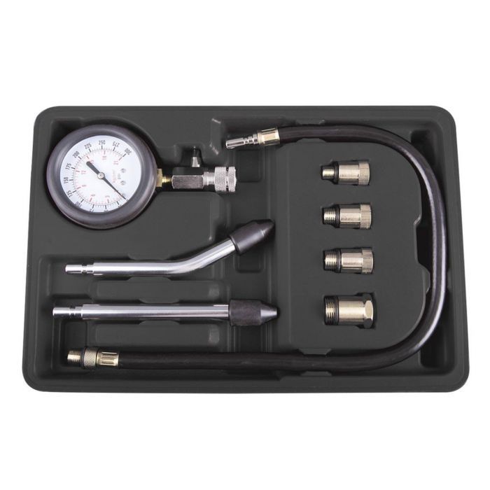 Compressiomètre essence - CLAS - AC 0115 - manomètre 0 à 20 bar + adaptateurs universels_0