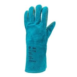 Coverguard - Gants anti chaleur vert croûte de vachette EUROWELD 2630 (Pack de 12) Vert Taille 10 - vert 3435241026309_0