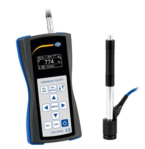Duromètre portable pour métaux - 6 unités de dureté - PCE-2000N - PCE Instruments_0