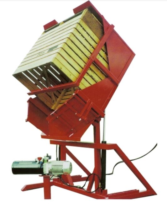 Especial - retourneur de conteneurs et poubelles triphasé 142º - Novodinámica - acier solide, profondeur 120 cm_0