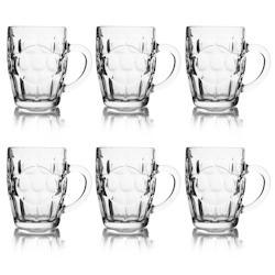 Excelsa lot de 6 verres à bière Praga verre 55 cl transparent - transparent verre 69625_0