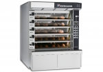 Four à sole inox brossé - vitres démontables - hotte avec extracteur - Cervap RS - cuisson uniforme et rendement énergétique_0