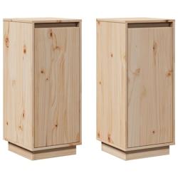 Helloshop26 - Buffet bahut commode armoire meuble de rangement organisateur cuisine salle de séjour salons lot de 2 31,5 x 34 x 75 02_0036634 - 30002_0