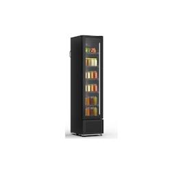 Iarp Vitrine à boissons étroite STILL SLIM BLACK, 435x517x1832mm, ventilé, noir, éclairage LED - noir 8027803380742_0