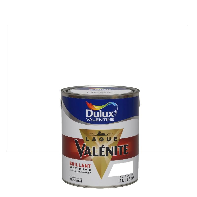 Peinture laque boiserie valénite blanc brillant 2 l - DULUX VALENTINE_0