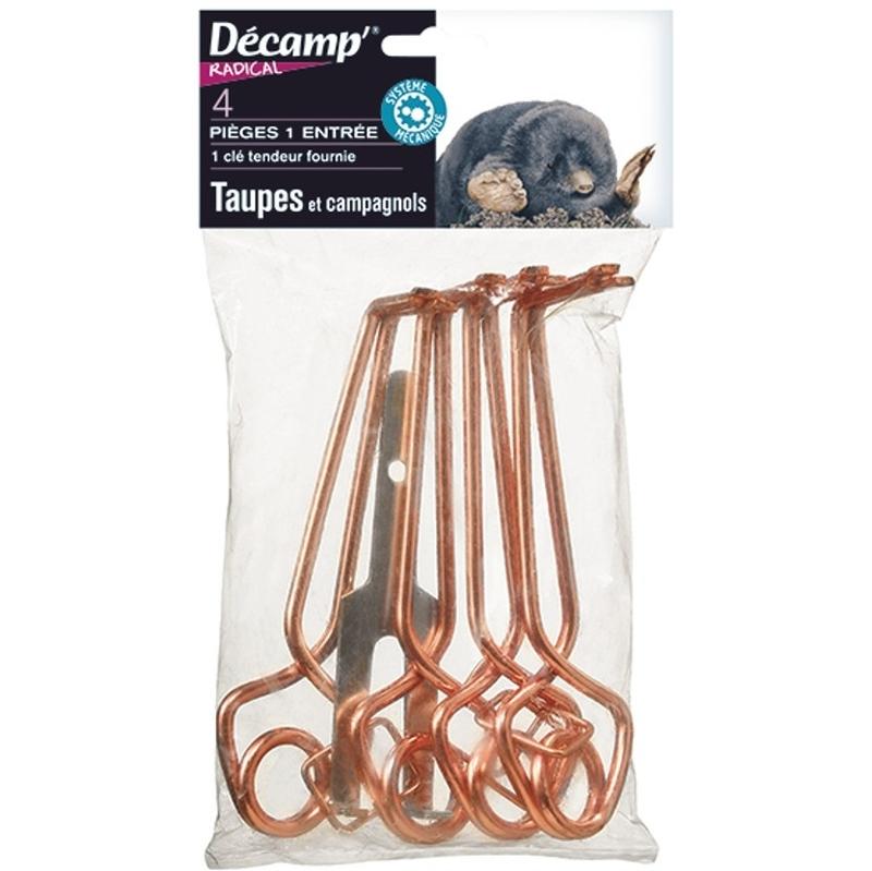 Start Carte 2 Pièges à Taupes Putange + Tendeur - Solution Simple Et Réutilisable