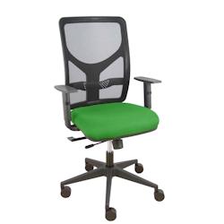 Piqueras y Crespo Silla Motilla traslack malla negra asiento bali verde brazo regulable - vert multi-matériau 21TKM840B15B10CRN65_0
