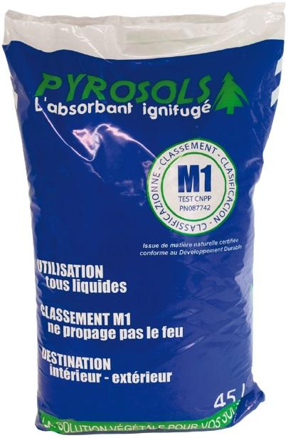 Sac de 40l absorbant végétal ignifugé - f800002 - 449242_0