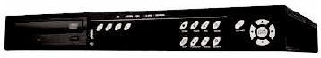 Stockeur / enregistreur numérique 8 voies - VDR840C - compression MPEG-4, 8 entrées vidéo et alarmes, graveur CD-RW intégré_0