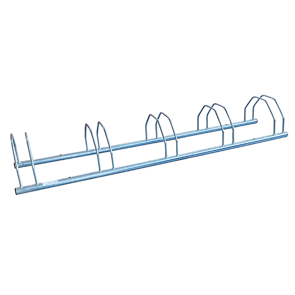 Support 5 vélos ECO - Monobloc, anti-corrosion, compatible tous pneus - Réf : 226205_1