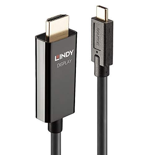 LINDY 43317 CÂBLE VIDÉO ET ADAPTATEUR 10 M USB TYPE-C HDMI TYPE A (STA_0