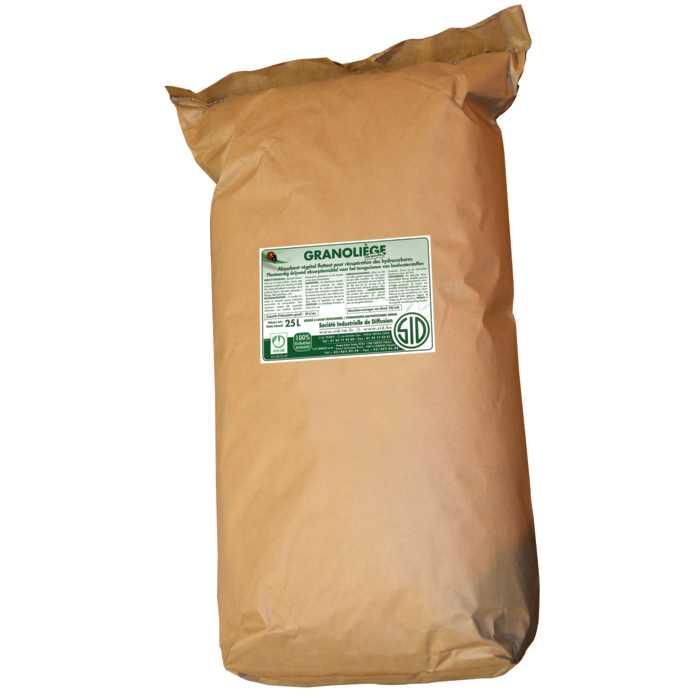 Absorbant végétal flottant pour récupération des hydrocarbures granoliege_0