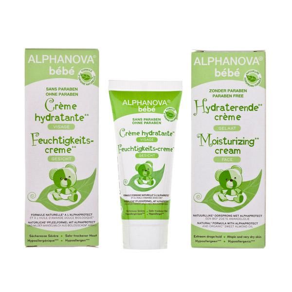 ALPHANOVA CRÈME HYDRATANTE VISAGE 40ML SOIN HYDRATANT BÉBÉ