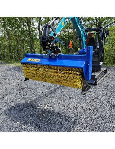 Balayeuse hydraulique Slanetrac SB80 pour pelle