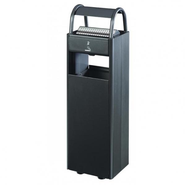 Cendrier poubelle extérieur Rolléco - acier poudré anti-UV - capacité 6L/30L_0