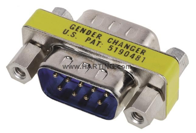 Changeur De Genre DB9 Femelle-Femelle - Adaptateur Série Slim