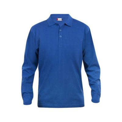 Clique polo ml homme bleu royal l_0