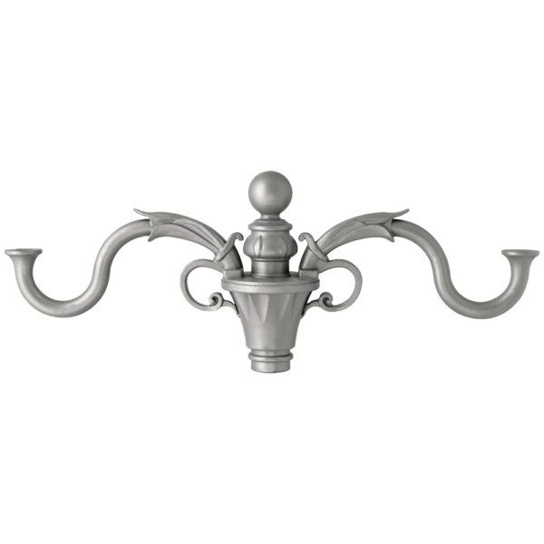 Crosses et consoles bouquets varois - fontes de Paris - aluminium - saillie 500 mm - largeur 1000 mm - hauteur 260 mm_0