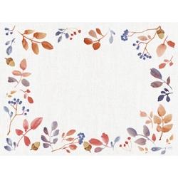 DUNI - Set airlaid Bio-Dunicel 30x40cm Autumn Gradient - 5x100 = 500 pièces - blanc papier 211503_0