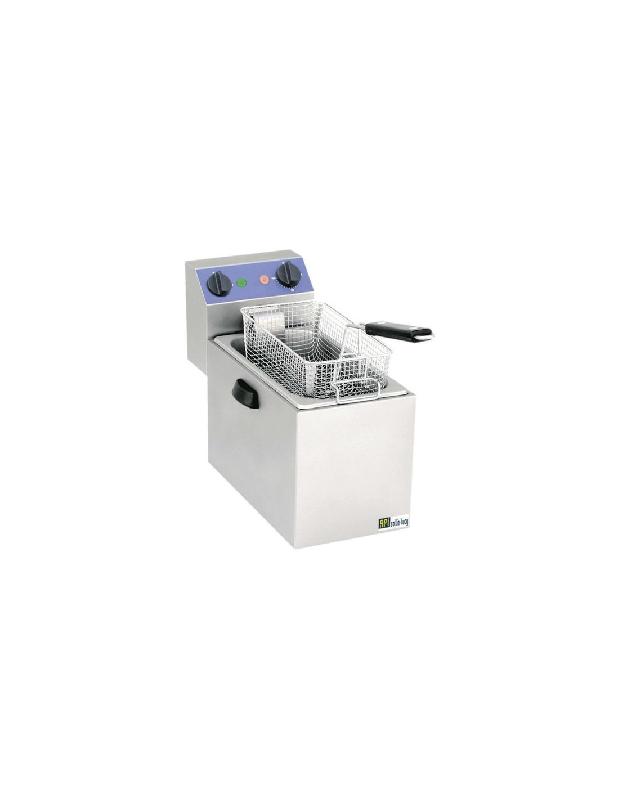 Friteuse électrique - 4 Litres, inox, cuve amovible, thermostat de sécurité - SF4_0