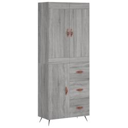 Helloshop26 - Buffet bahut commode armoire meuble de rangement organisateur cuisine salle de séjour salon haut sonoma 69,5 x 34 x 02_0035522 - 300021_0
