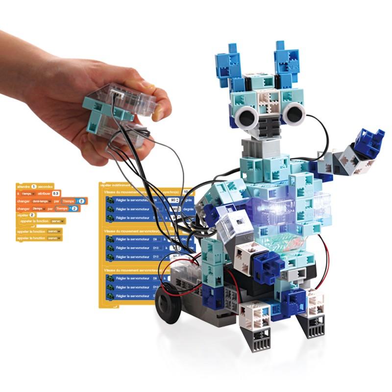 KIT CONSTRUCTION PROGRAMMATION ROBOTS ÉLÉMENTAIRES ECOLE ROBOTS SPEECHI_0
